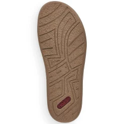 Rieker Men'S Mules Olive Green