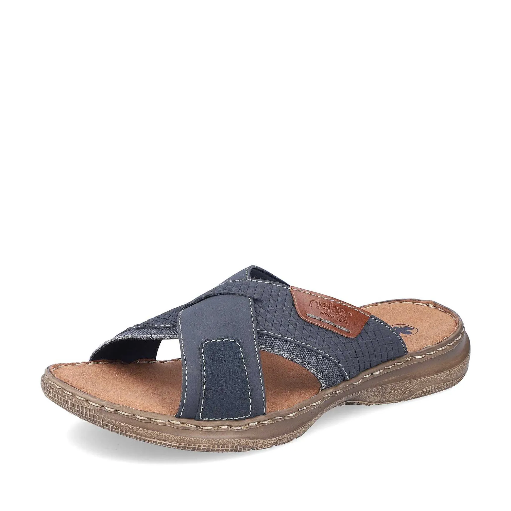 Rieker Men'S Mules Slate Blue