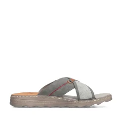 Rieker Men'S Mules Stone Gray
