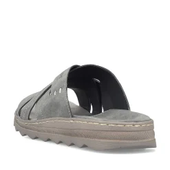 Rieker Men'S Mules Stone Gray