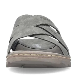 Rieker Men'S Mules Stone Gray