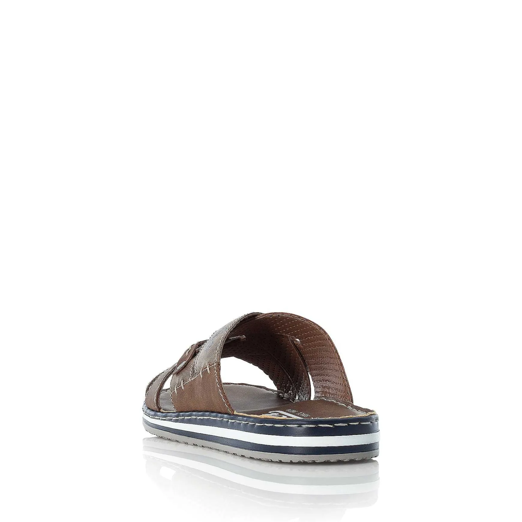 Rieker Men'S Mules Tobacco Brown