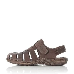 Rieker Men'S Sandals Espresso Brown