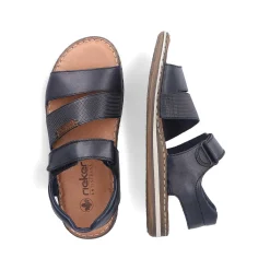 Rieker Men'S Sandals Navy Blue