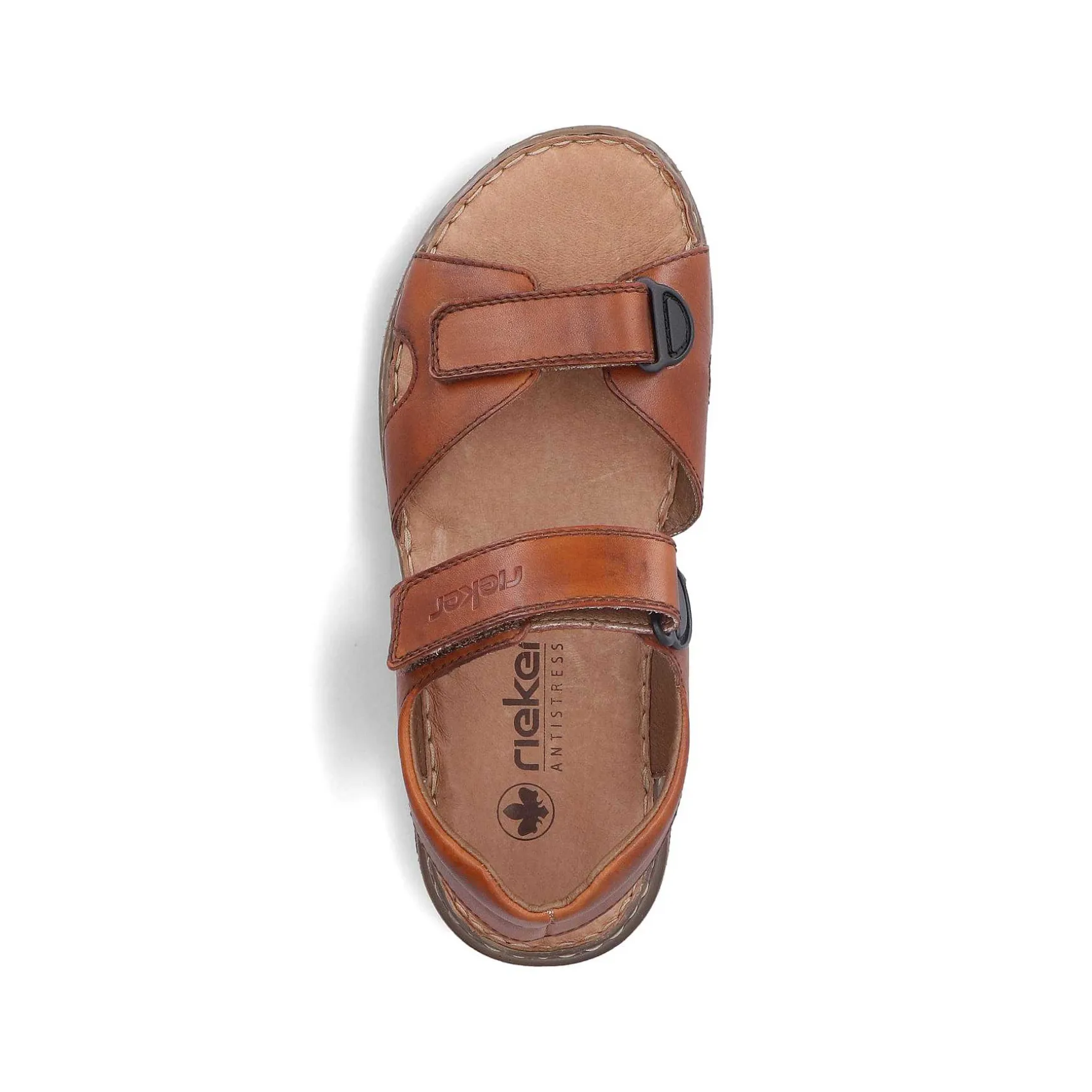 Rieker Men'S Sandals Nut Brown