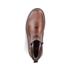 Rieker Men'S Short Boots Coffee Brown