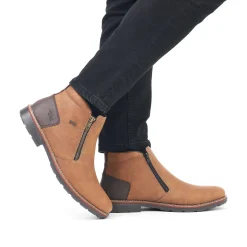 Rieker Men'S Short Boots Nougat Brown