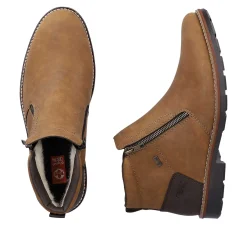 Rieker Men'S Short Boots Nougat Brown