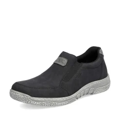 Rieker Men'S Slippers Asphalt Black