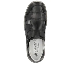 Rieker Men'S Slippers Asphalt Gray