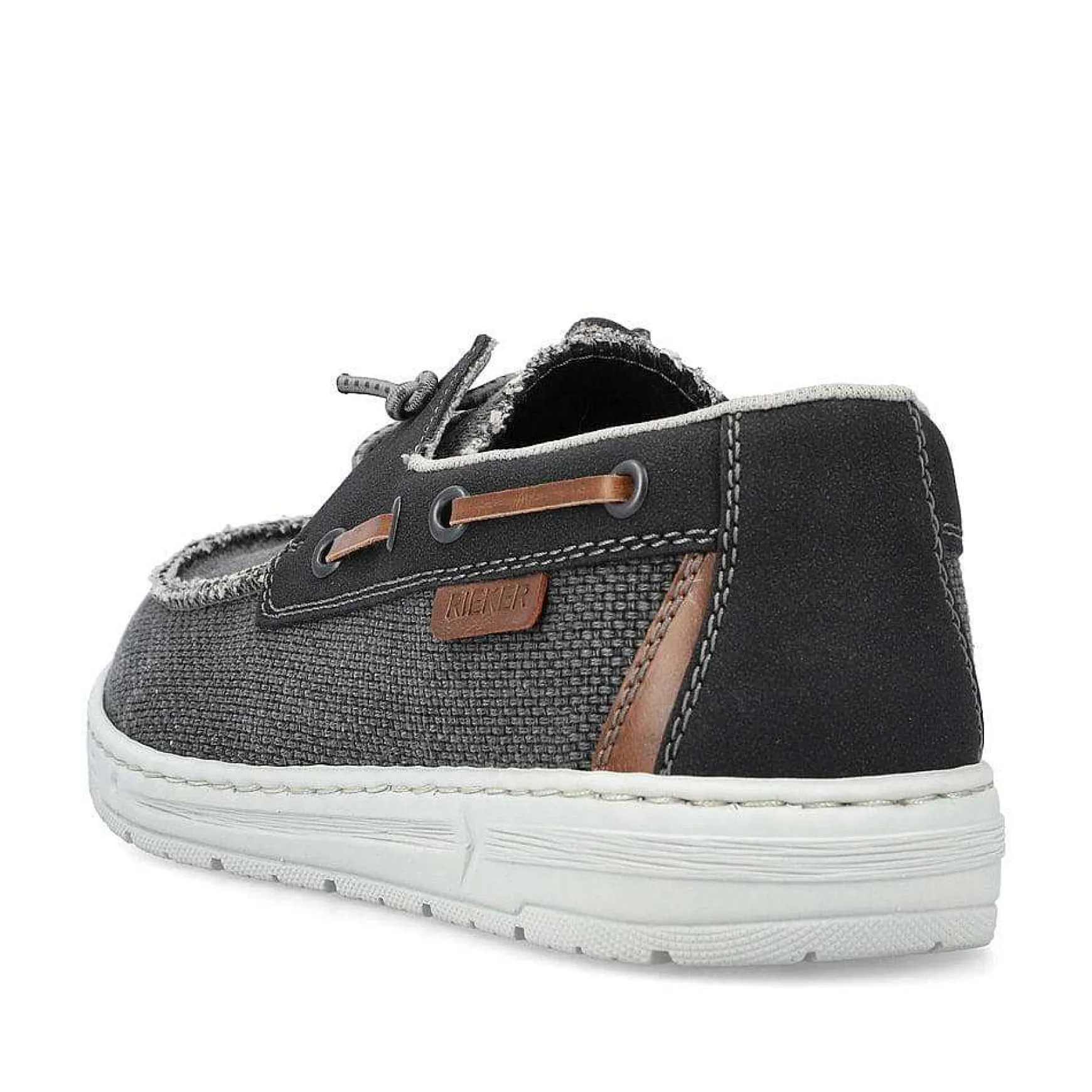 Rieker Men'S Slippers Asphalt Black