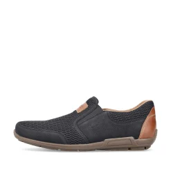 Rieker Men'S Slippers Asphalt Black