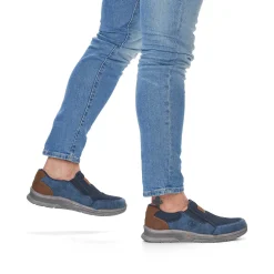 Rieker Men'S Slippers Azure Blue