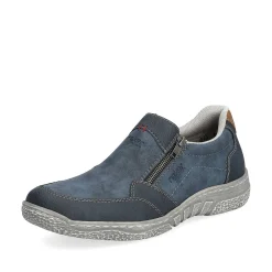 Rieker Men'S Slippers Blue Gray