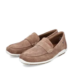 Rieker Men'S Slippers Brown Beige