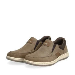 Rieker Men'S Slippers Brown-Beige