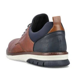 Rieker Men'S Slippers Caramel Brown-Pacific Blue