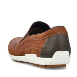 Rieker Men'S Slippers Caramel Brown