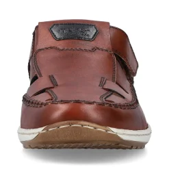 Rieker Men'S Slippers Chestnut Brown