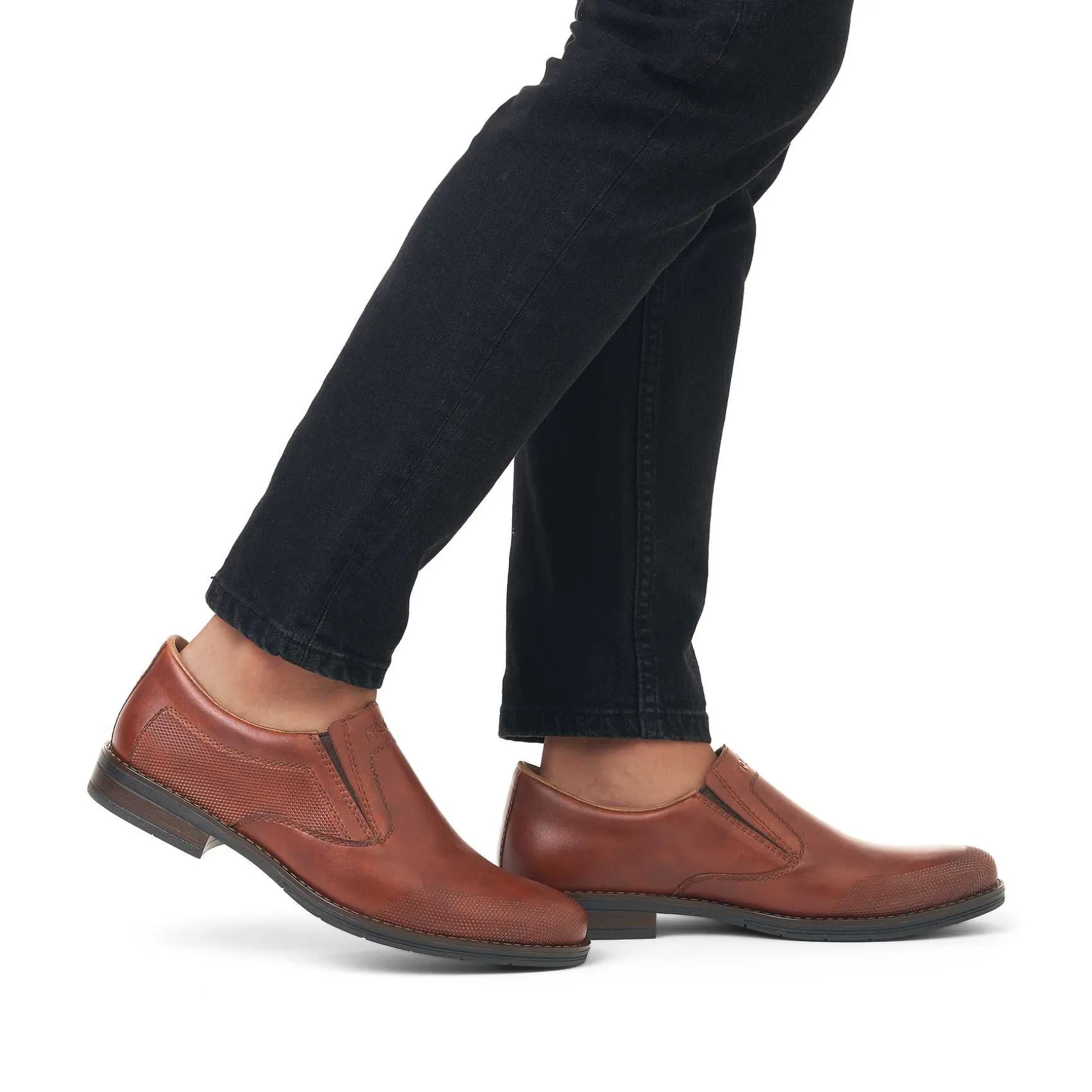 Rieker Men'S Slippers Chestnut Brown