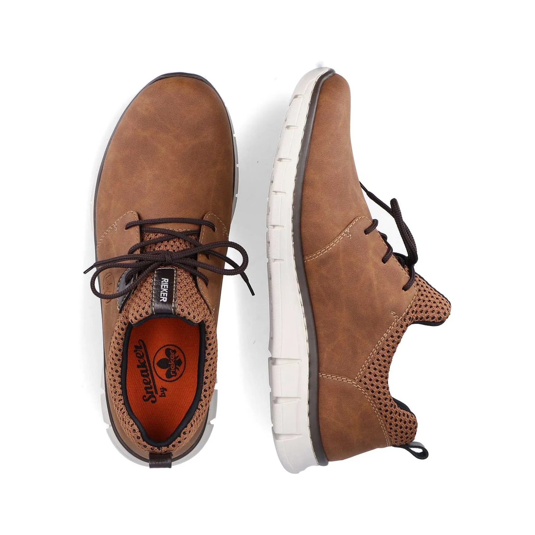 Rieker Men'S Slippers Cinnamon Brown