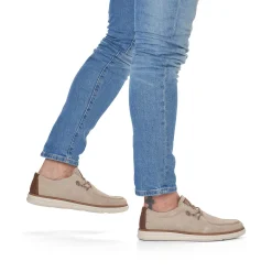 Rieker Men'S Slippers Cream Beige