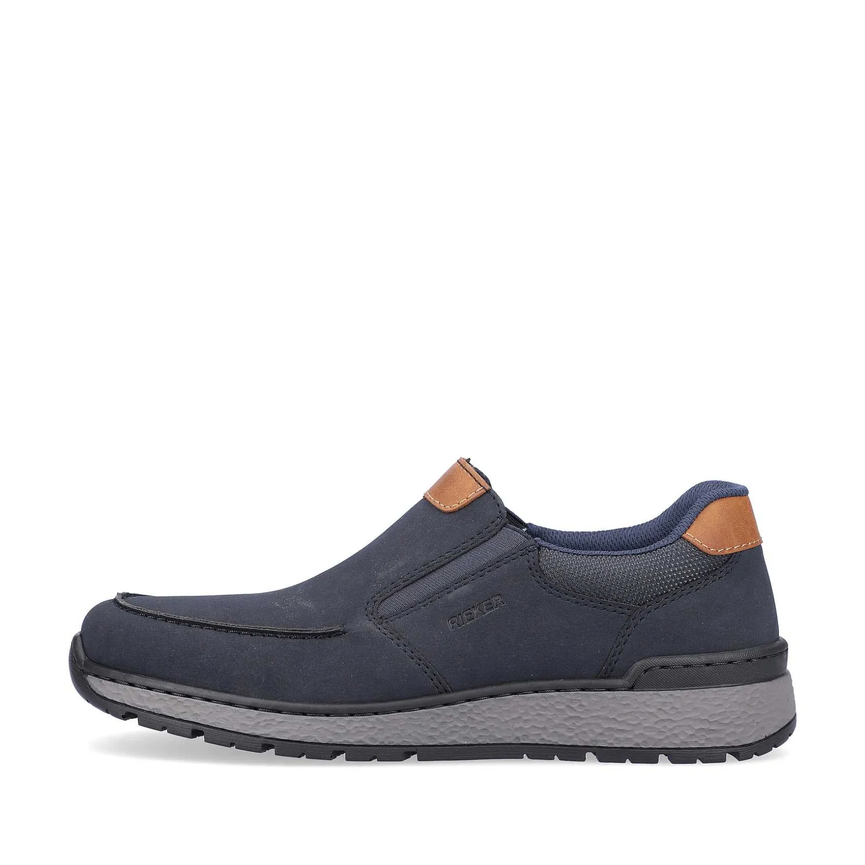 Rieker Men'S Slippers Dark Blue Noisette