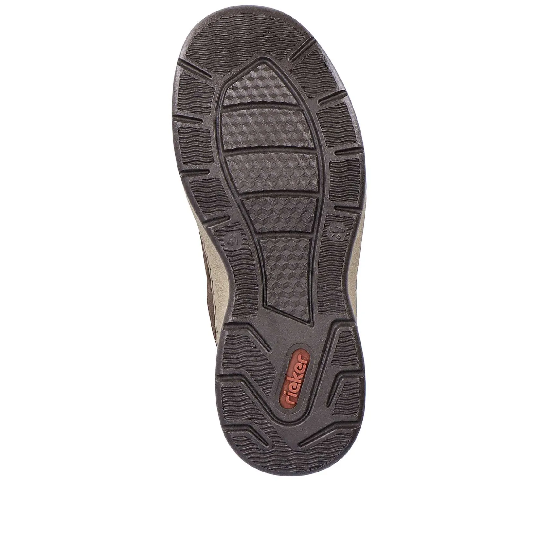 Rieker Men'S Slippers Dark Brown