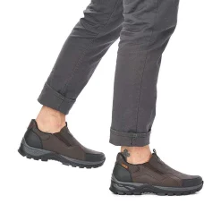 Rieker Men'S Slippers Espresso Brown