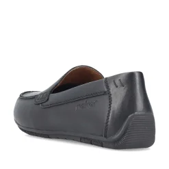 Rieker Men'S Slippers Glossy Black