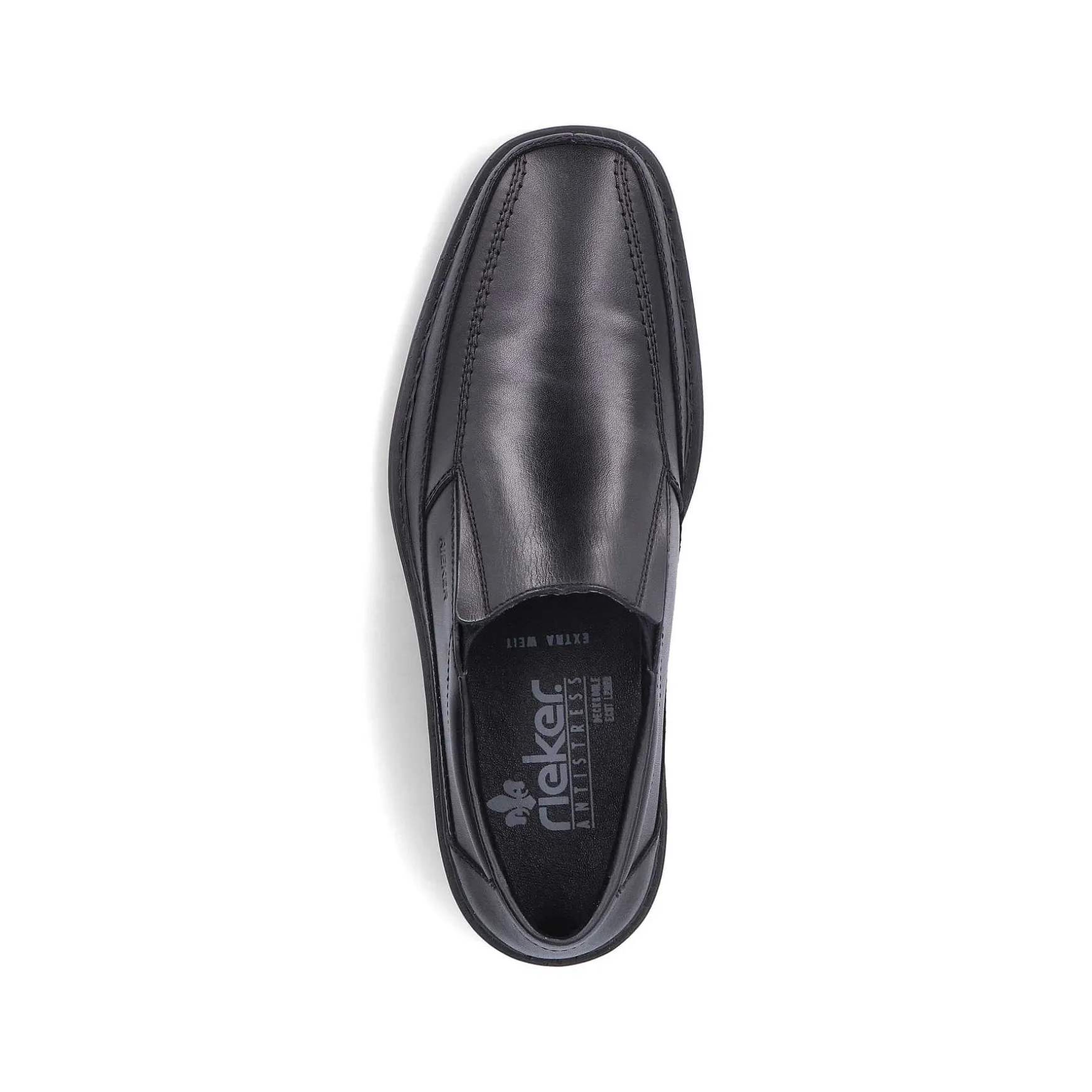 Rieker Men'S Slippers Glossy Black