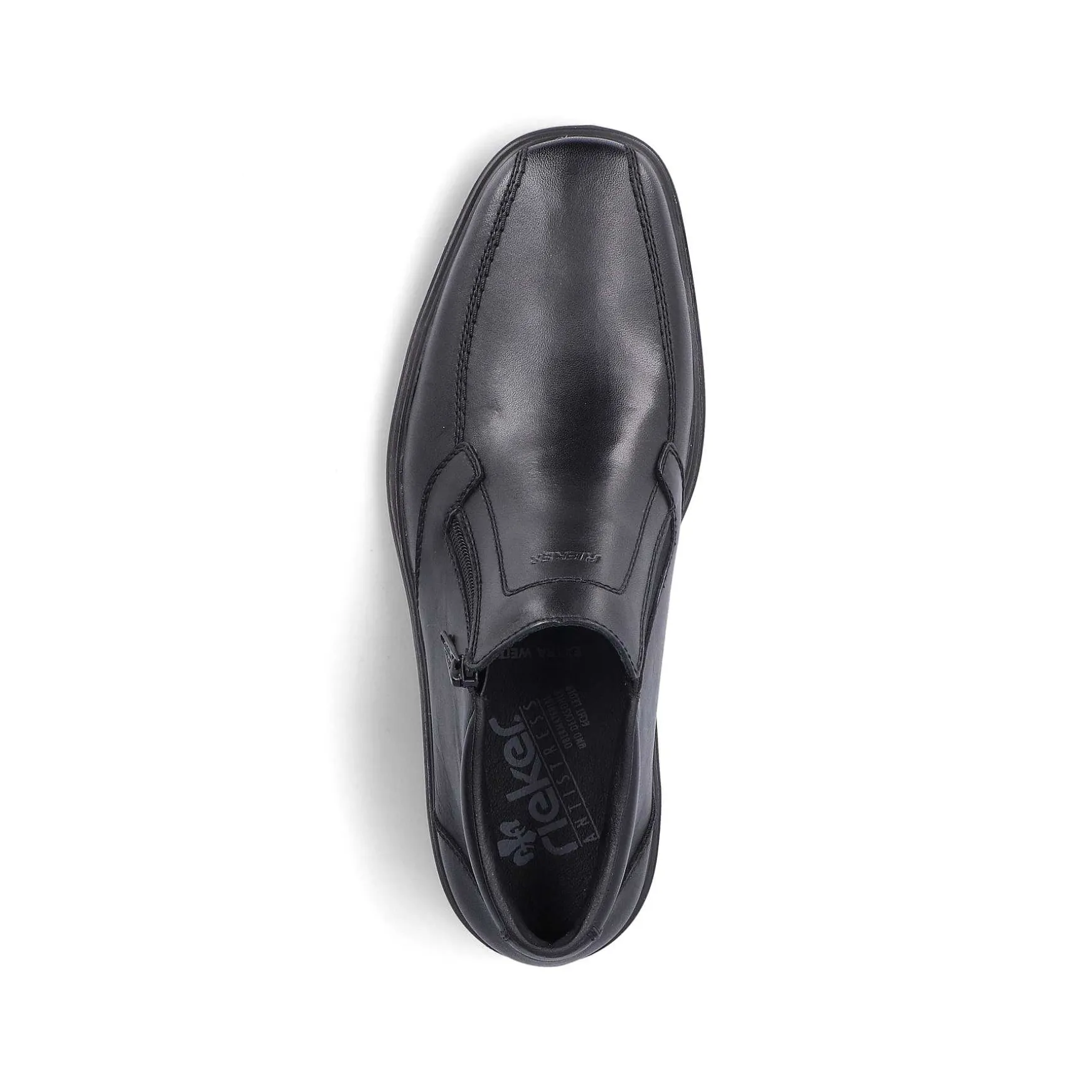 Rieker Men'S Slippers Glossy Black