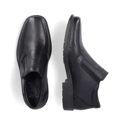 Rieker Men'S Slippers Glossy Black