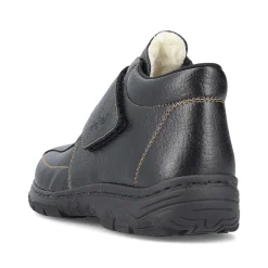 Rieker Men'S Slippers Glossy Black