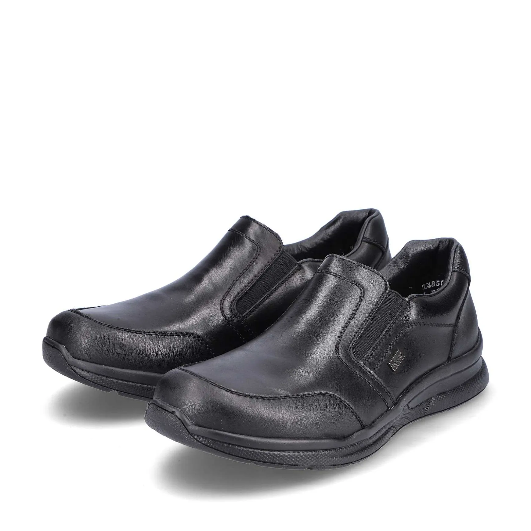 Rieker Men'S Slippers Glossy Black