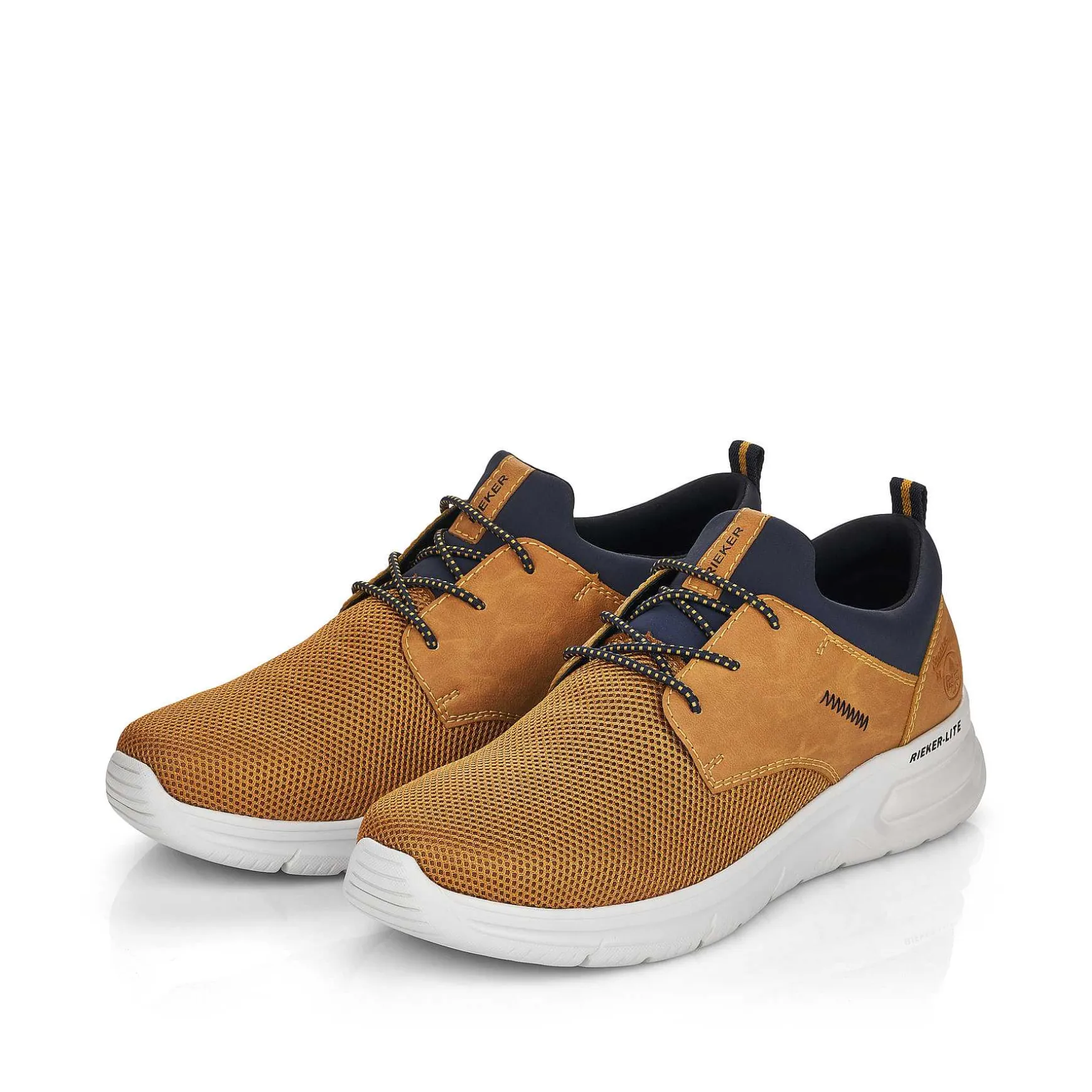 Rieker Men'S Slippers Golden Yellow-Pacific Blue