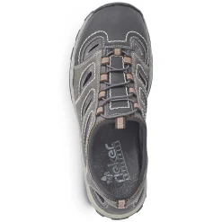 Rieker Men'S Slippers Granite Gray