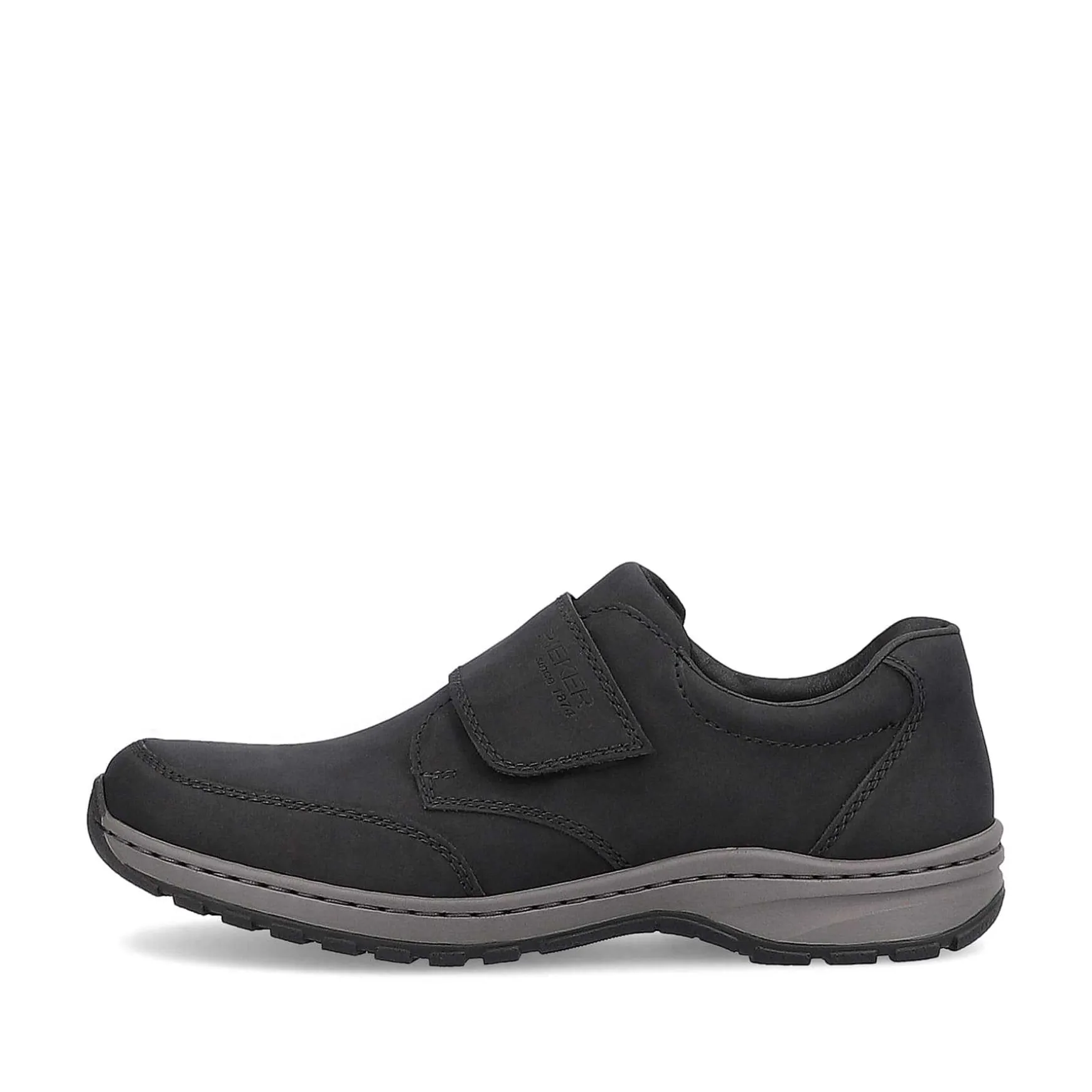 Rieker Men'S Slippers Graphite Black
