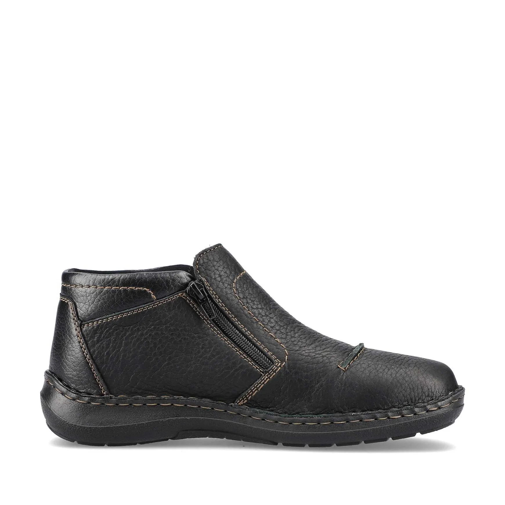 Rieker Men'S Slippers Graphite Black