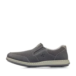 Rieker Men'S Slippers Graphite Black