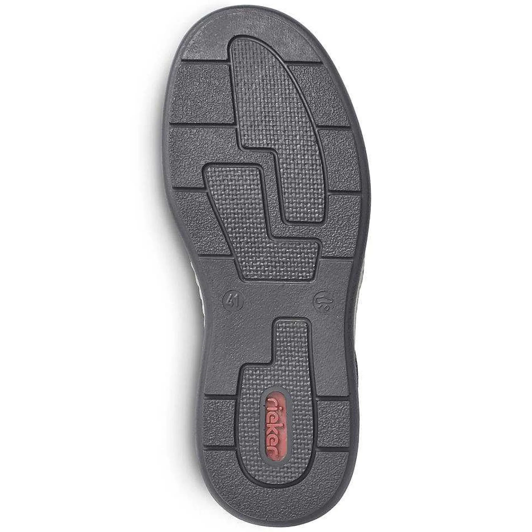 Rieker Men'S Slippers Graphite Black