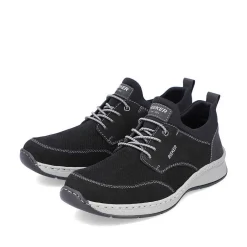 Rieker Men'S Slippers Graphite Black