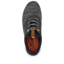 Rieker Men'S Slippers Graphite Black