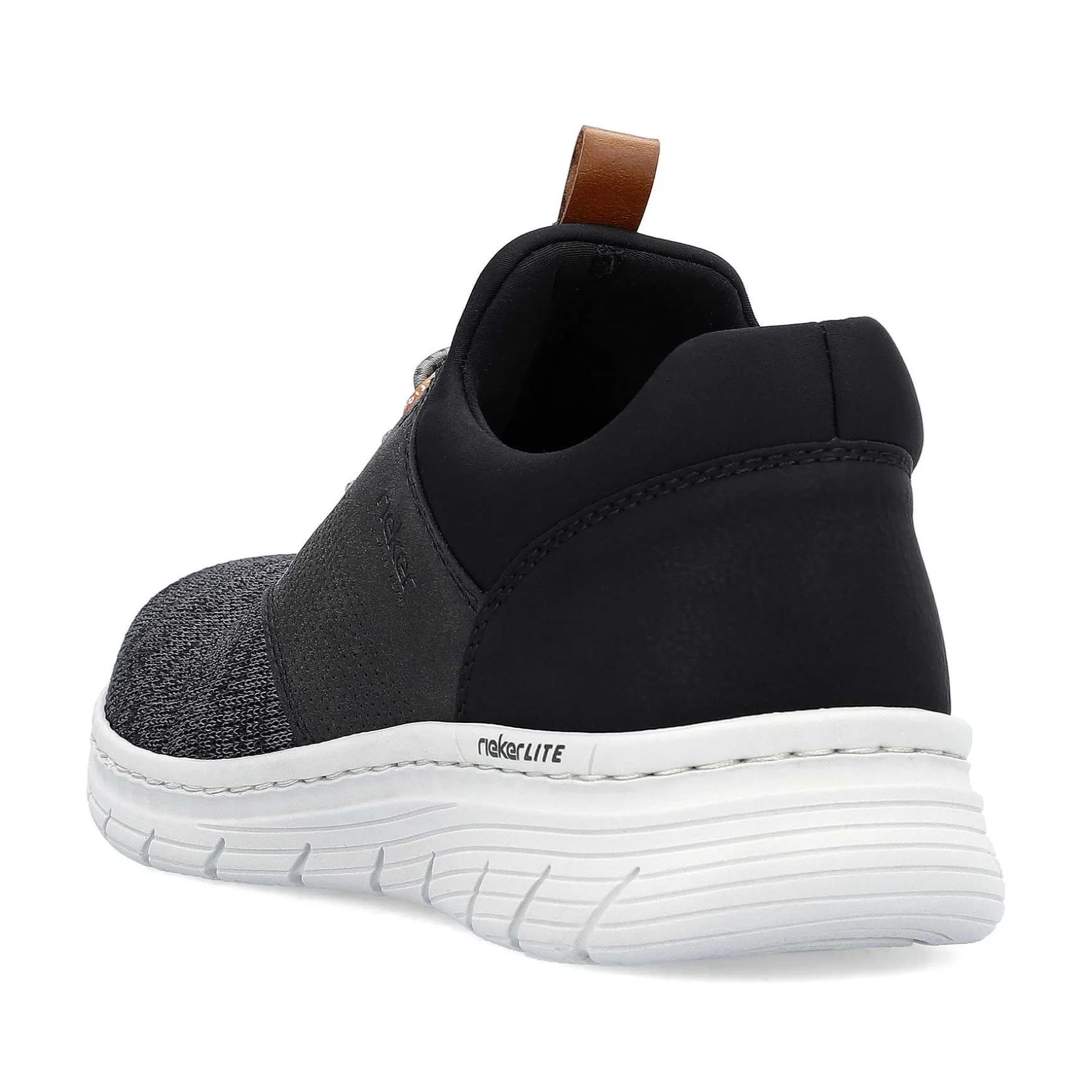 Rieker Men'S Slippers Graphite Black