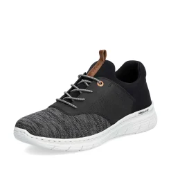 Rieker Men'S Slippers Graphite Black