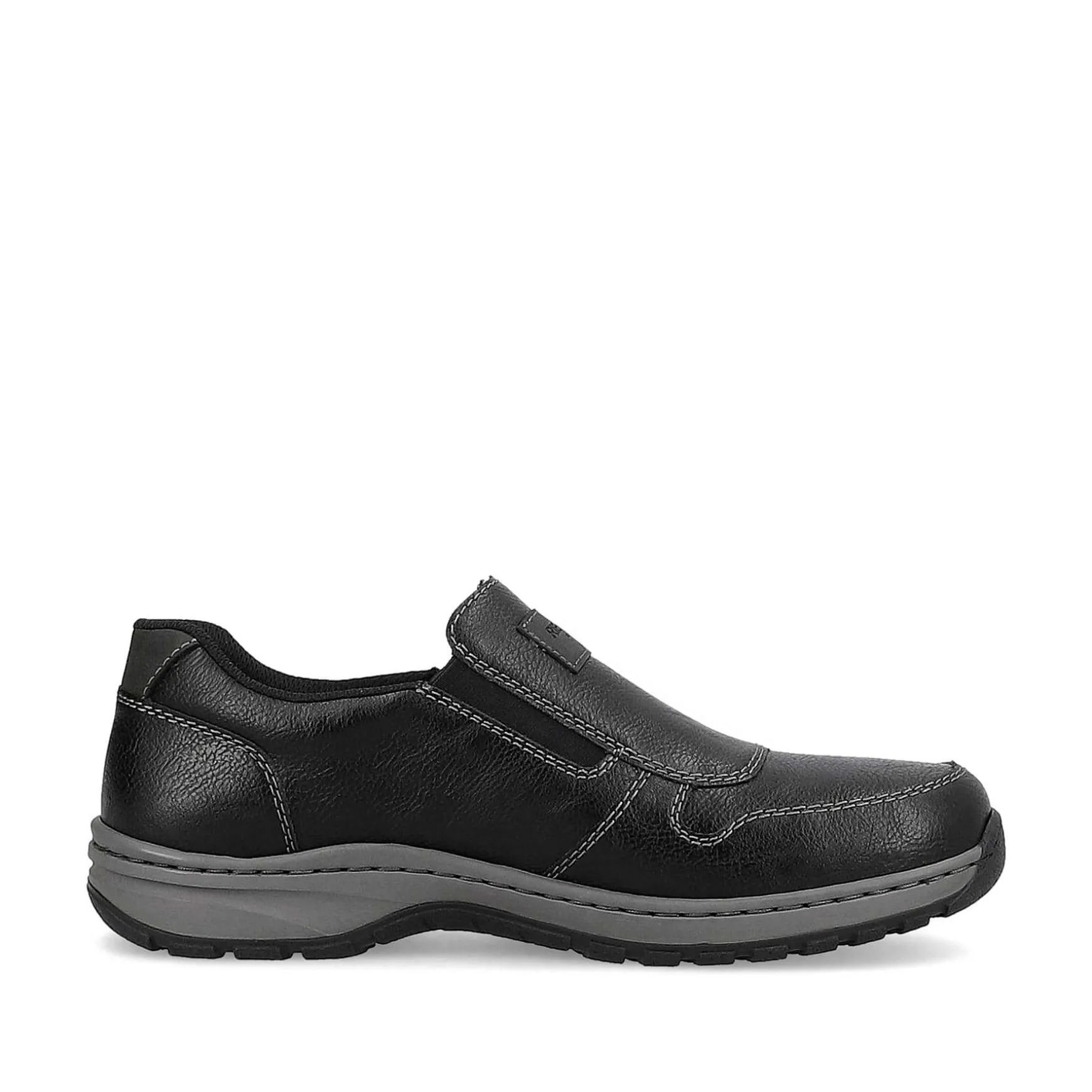 Rieker Men'S Slippers Graphite Black
