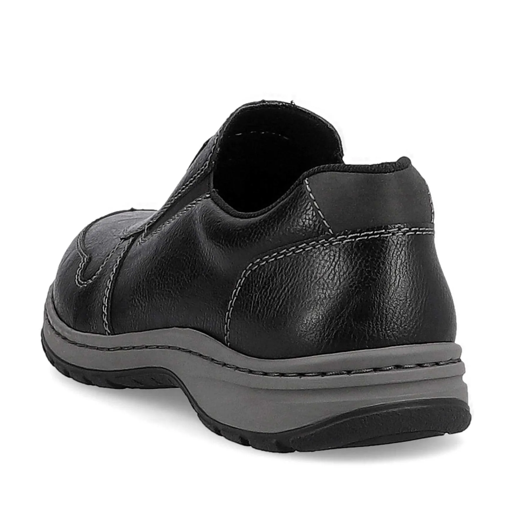 Rieker Men'S Slippers Graphite Black