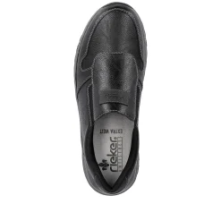 Rieker Men'S Slippers Graphite Black