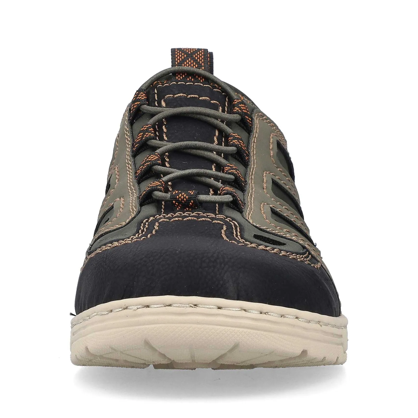 Rieker Men'S Slippers Green Grey