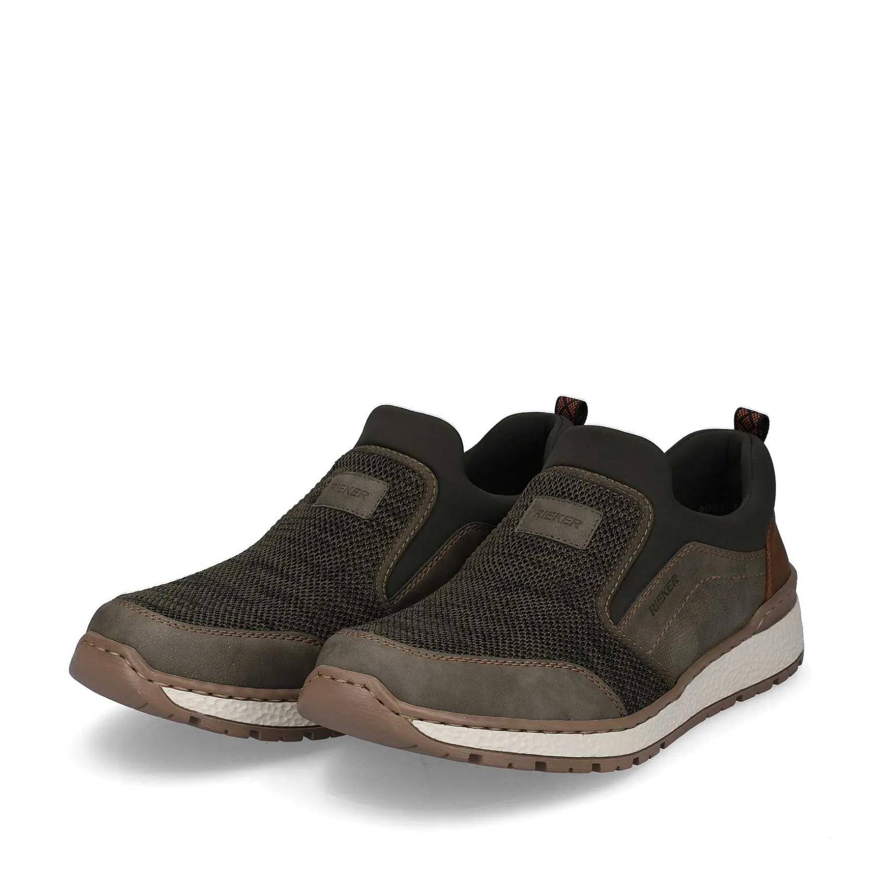 Rieker Men'S Slippers Green Grey